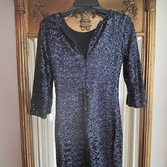 Sequin Body-Con Party Dress - Picture 2 of 3